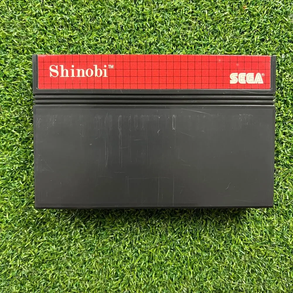 Shinobi (Sega Master System, 1988) SMS Complete CIB